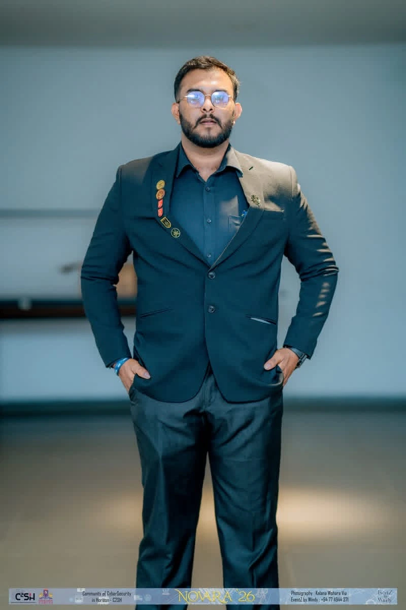 Chamodh Vimukthi - Head of Event Organizing